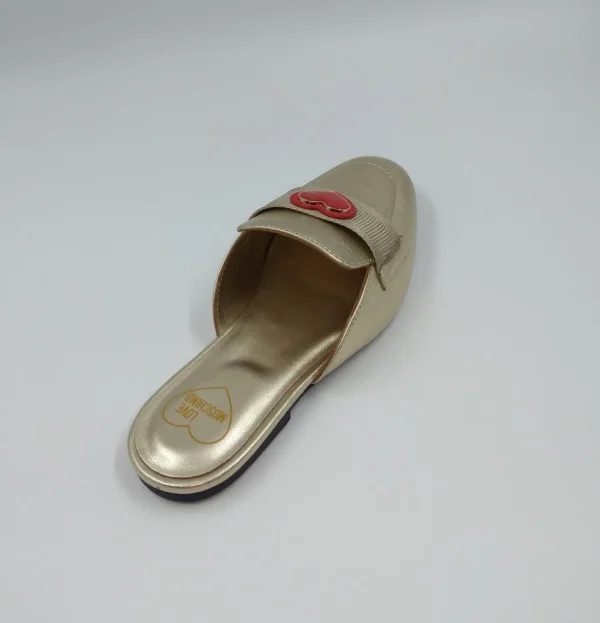 SANDALI SABOT PLATINO