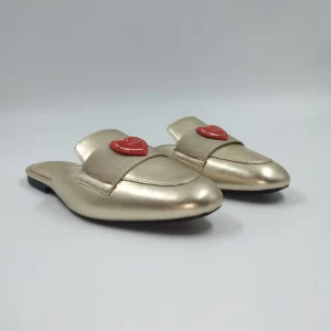 SANDALI SABOT PLATINO