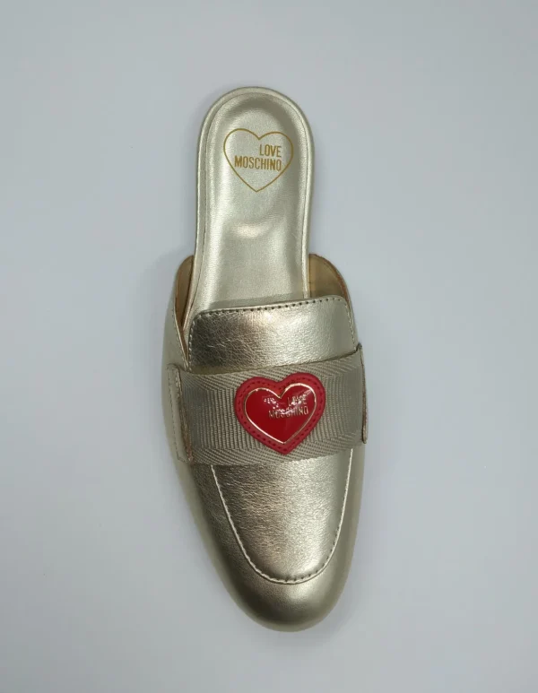 SANDALI SABOT PLATINO