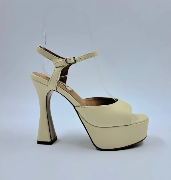 SANDALI SELMA PELLE MAX PLATFORM
