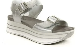 SANDALI SKY MAX PLATFORM ARGENTO