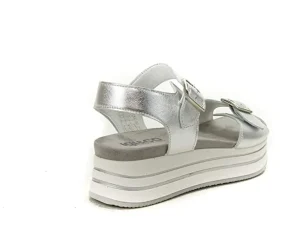 SANDALI SKY MAX PLATFORM ARGENTO