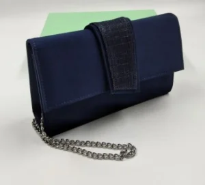 SANDALI TESSUTO E LUX BLU