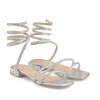 SANDALI TOVINO STRASS SILVER