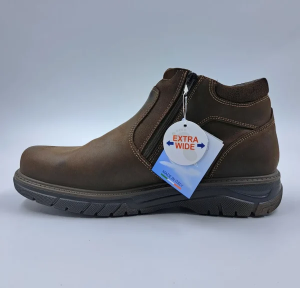 SCARPONCINI PELLE EXTRA WIDE
