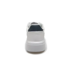 SNEAKERS BIANCA DETTAGLI BLU