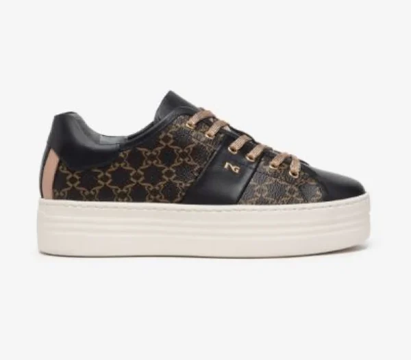 SNEAKERS ALL LOGO NERA