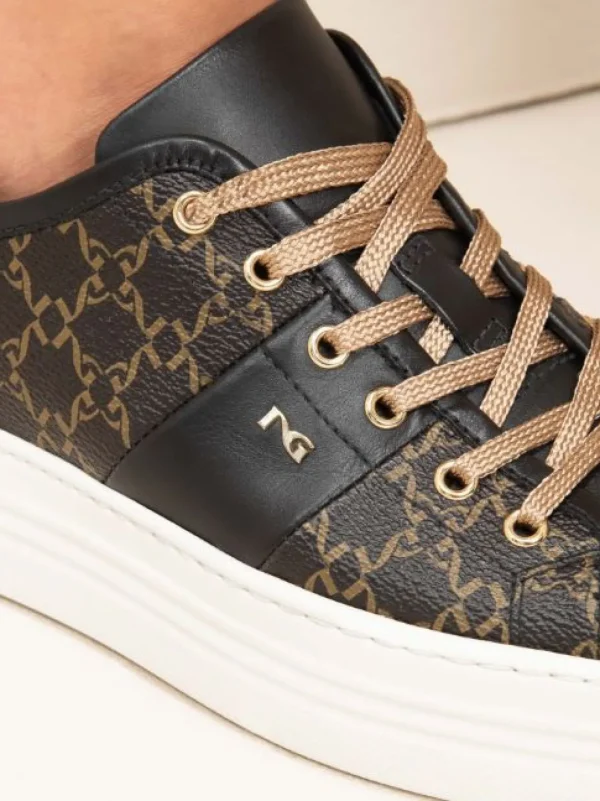 SNEAKERS ALL LOGO NERA