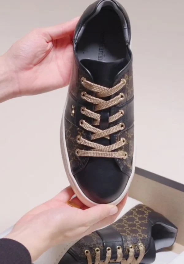 SNEAKERS ALL LOGO NERA