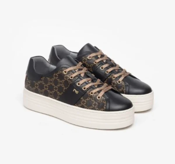 SNEAKERS ALL LOGO NERA