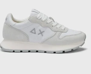 SNEAKERS ALLY GLITTER TEXTILE SUN68 BIANCO