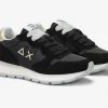 SNEAKERS ALLY GOLD SILVER SUN68 BLACK