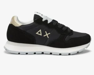 SNEAKERS ALLY GOLD SILVER SUN68 BLACK