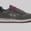 SNEAKERS ALLY SOLID NYLON GRIGIO MEDIO