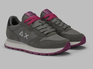SNEAKERS ALLY SOLID NYLON GRIGIO MEDIO
