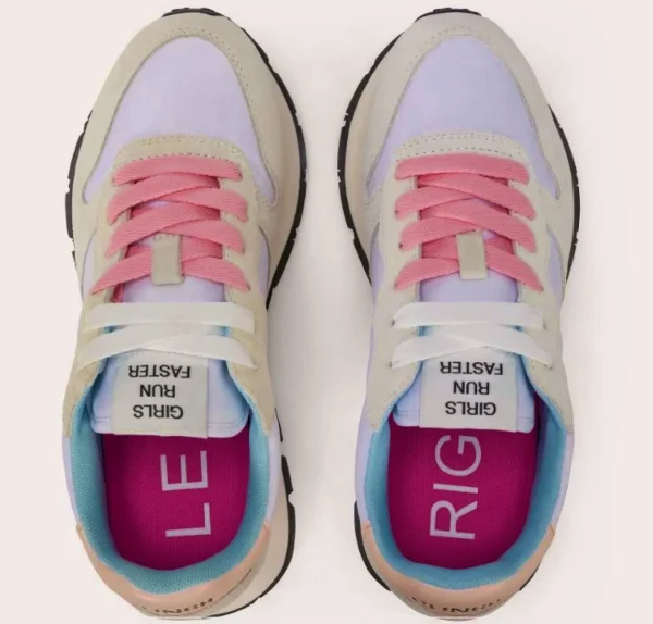 SNEAKERS ALLY SOLID NYLON SUN68 BIANCO