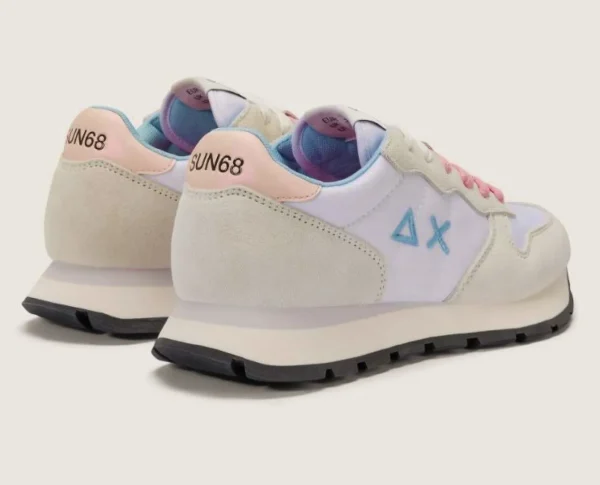 SNEAKERS ALLY SOLID NYLON SUN68 BIANCO