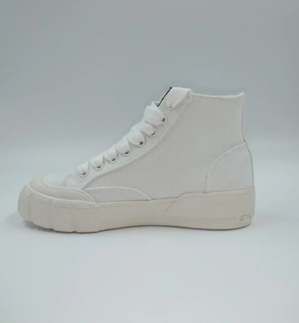 SNEAKERS ALTA COTONE BIANCO