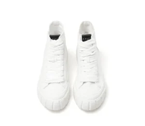 SNEAKERS ALTA COTONE BIANCO