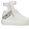 SNEAKERS ALTA IN PELLE