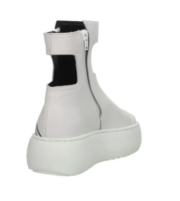 SNEAKERS ALTA IN PELLE