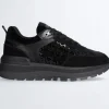 SNEAKERS AMAZING 24 RASO E SUEDE NERO