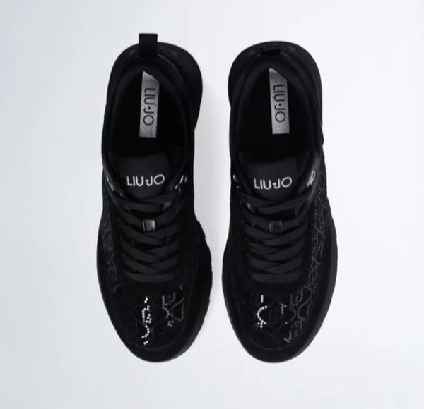 SNEAKERS AMAZING 24 RASO E SUEDE NERO