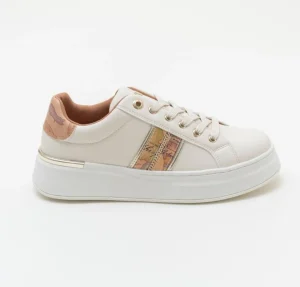 SNEAKERS APPLICAZIONE METALLICA ORO
