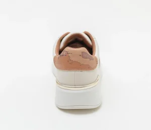 SNEAKERS APPLICAZIONE METALLICA ORO