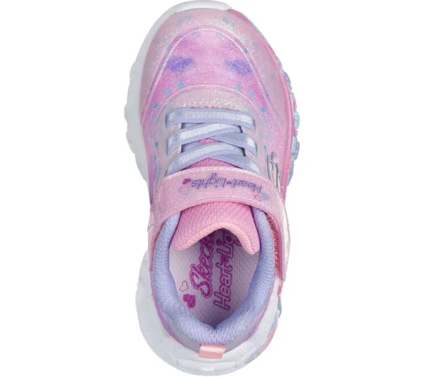 SNEAKERS BAMBINA SKECHERS S-LIGHT ETERNAL HEART LIGHT PINK