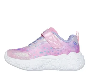 SNEAKERS BAMBINA SKECHERS S-LIGHT ETERNAL HEART LIGHT PINK