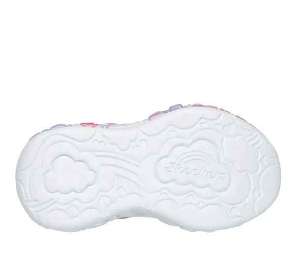 SNEAKERS BAMBINA SKECHERS S-LIGHT ETERNAL HEART LIGHT PINK