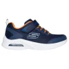 SNEAKERS BAMBINO SKECHERS NERO SELECTORS RESET ACHIEVED BLU