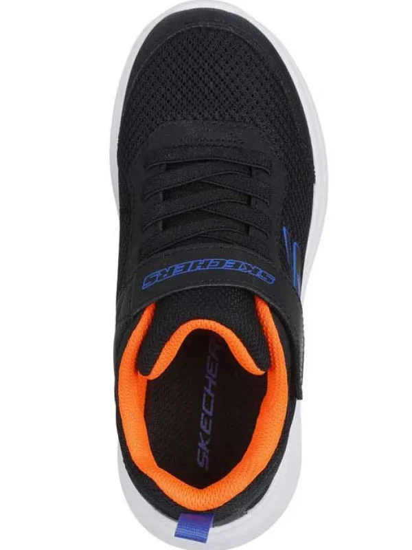 SNEAKERS BAMBINO SKECHERS NERO SELECTORS RESET ACHIEVED
