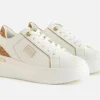 SNEAKERS BIANCA LOGO PLACCHETTA
