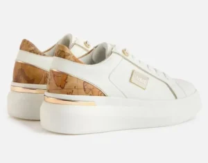 SNEAKERS BIANCA LOGO PLACCHETTA