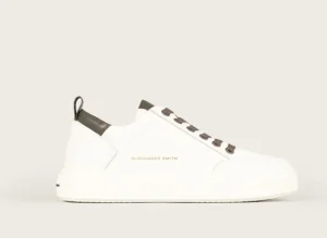 SNEAKERS BOND MAN ALEXANDER SMITH WHITE MILITARY