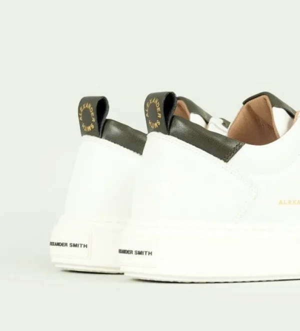 SNEAKERS BOND MAN ALEXANDER SMITH WHITE MILITARY