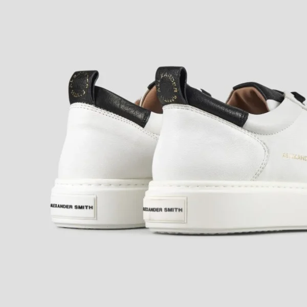 SNEAKERS BOND MAN ALEXANDER SMITH WHITE BLACK