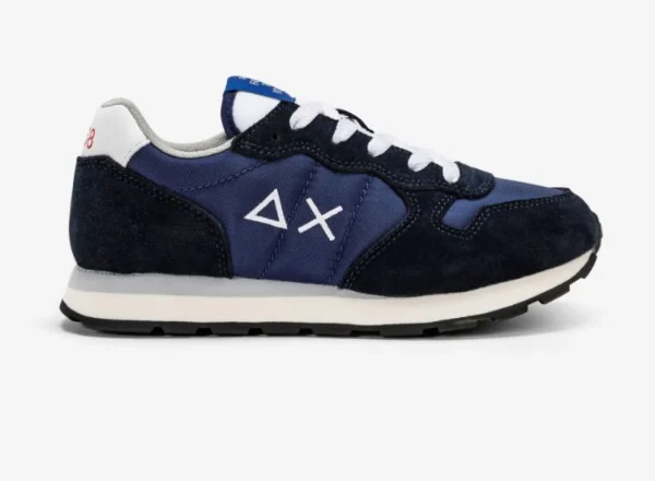 SNEAKERS BOY'S TOM SOLID BLU