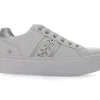 SNEAKERS CON DECORI LATERALI SILVER
