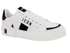 SNEAKERS CON DETTAGLI CONTRASTO BIANCO