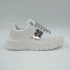 SNEAKERS CON INSERTI ARGENTO