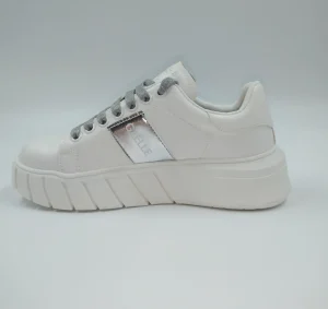 SNEAKERS CON INSERTI ARGENTO