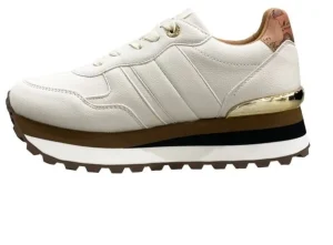 SNEAKERS CON INSERTI IN PELLE GEO