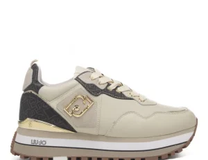 SNEAKERS DETTAGLI LOGO A CONTRASTO