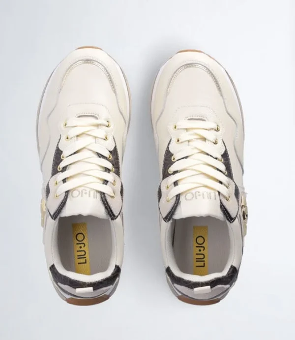 SNEAKERS DETTAGLI LOGO A CONTRASTO