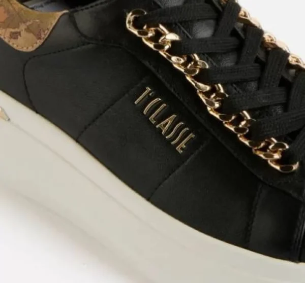 SNEAKERS DETTAGLIO CATENA GOLD