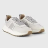 SNEAKERS ECO-DOVER MAN ALEXANDER SMITH WHITE LIGHT GREY