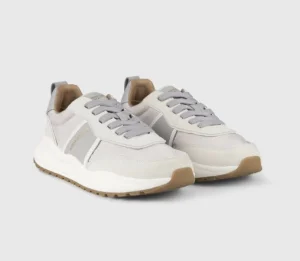 SNEAKERS ECO-DOVER MAN ALEXANDER SMITH WHITE LIGHT GREY